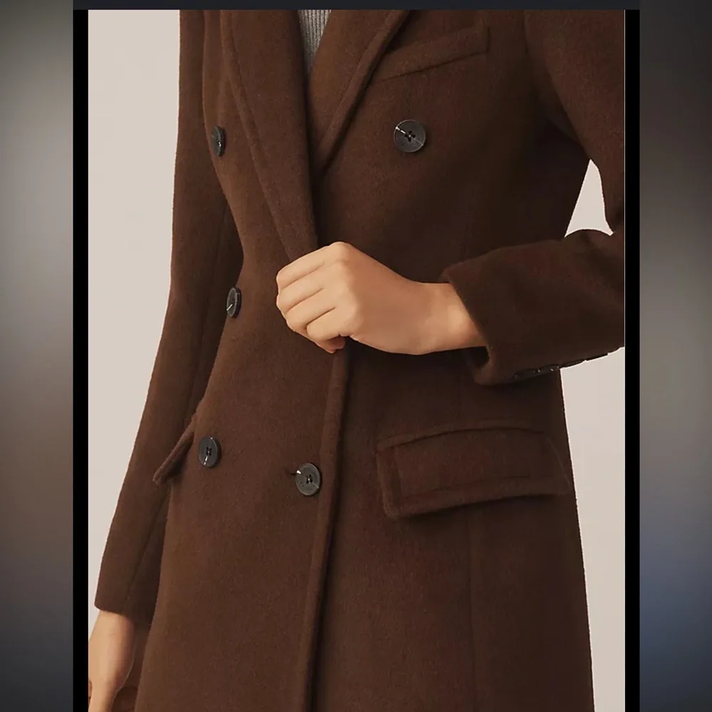 NWT Avec Les Filles Double Breasted Coat - Picture 4 of 7